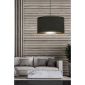 LAMPA WISZĄCA HILDE 1 BL BLACK kolor czarny / złoty