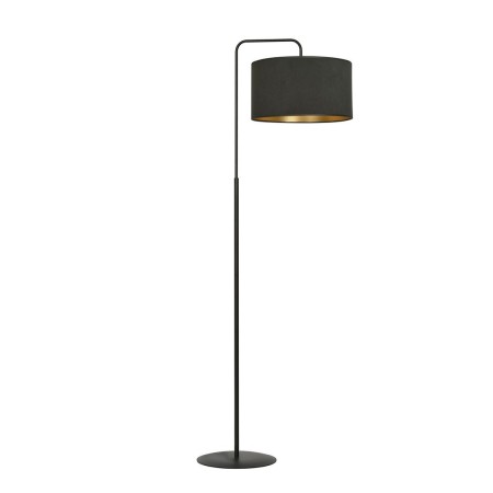 LAMPA STOJĄCA HILDE LP1 BL BLACK kolor czarny / złoty