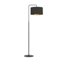 LAMPA STOJĄCA HILDE LP1 BL BLACK kolor czarny / złoty