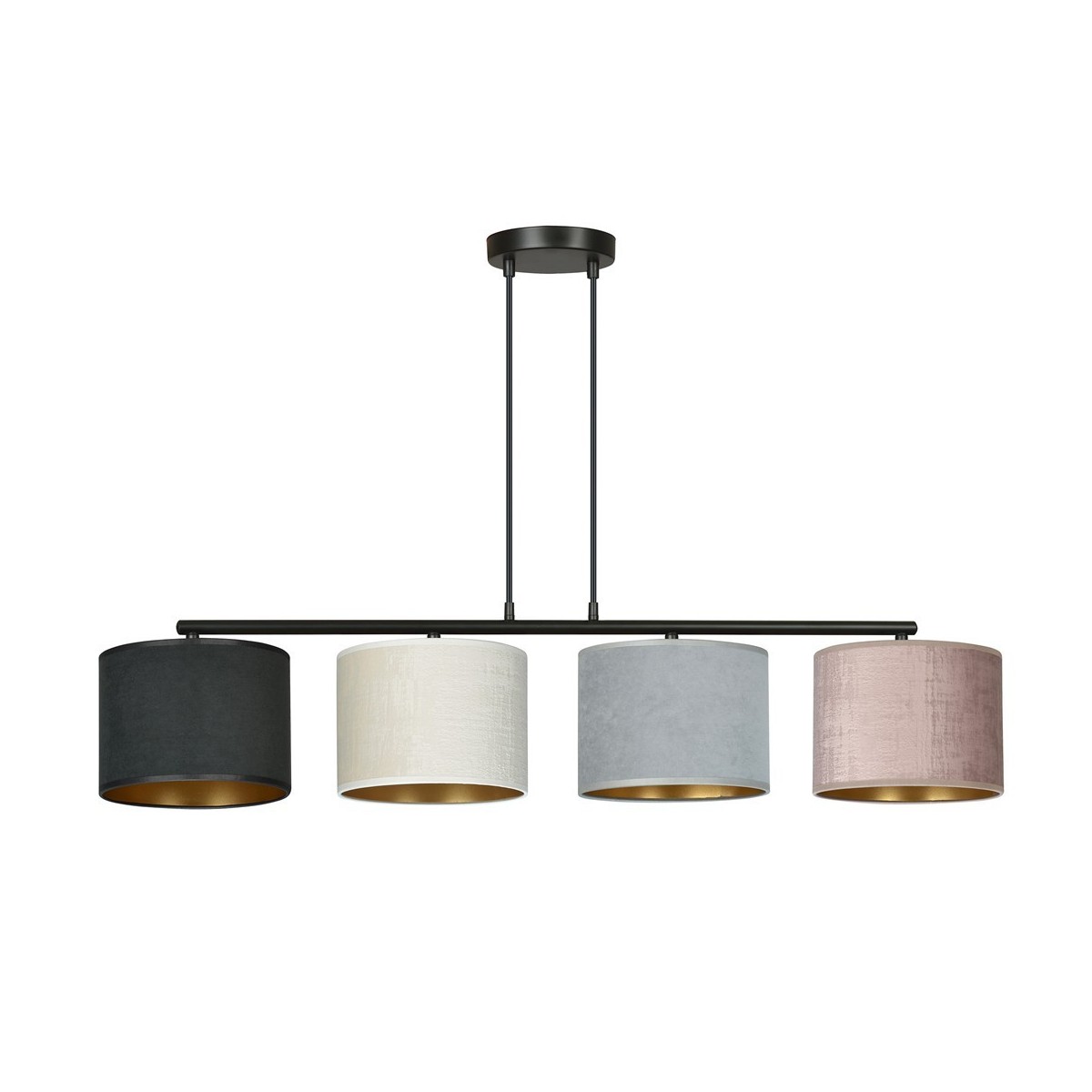 LAMPA WISZĄCA HILDE 4 BL MIX kolor multikolor