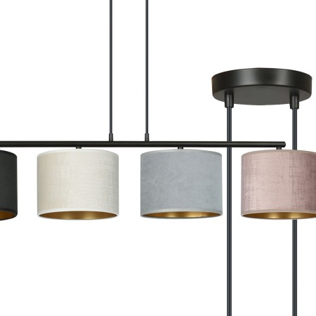 LAMPA WISZĄCA HILDE 4 BL MIX kolor multikolor
