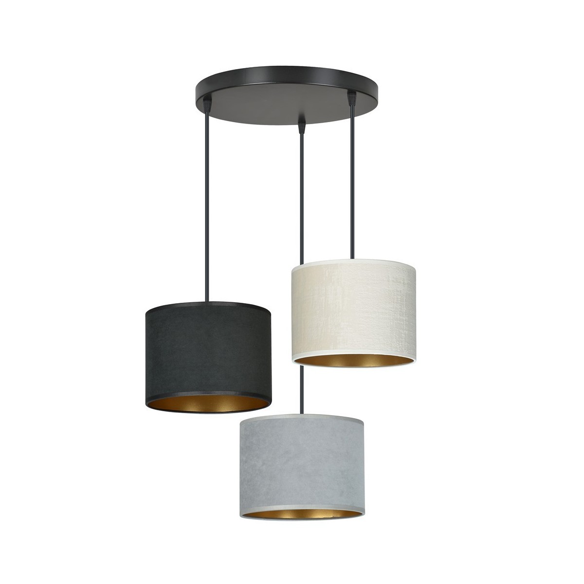 LAMPA WISZĄCA HILDE 3 BL PREMIUM MIX kolor multikolor