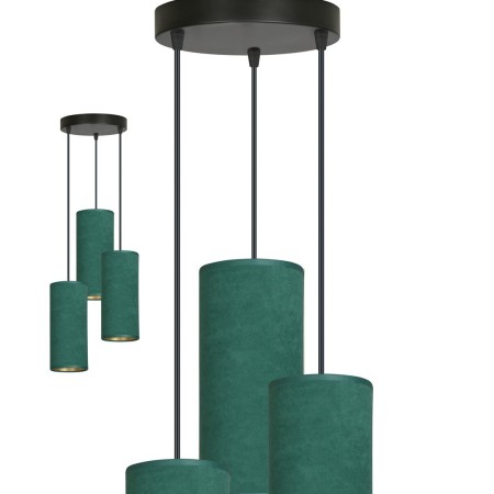 LAMPA WISZĄCA BENTE 3 BL PREMIUM GREEN kolor zielony / złoty