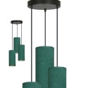 LAMPA WISZĄCA BENTE 3 BL PREMIUM GREEN kolor zielony / złoty