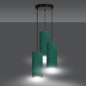 LAMPA WISZĄCA BENTE 3 BL PREMIUM GREEN kolor zielony / złoty