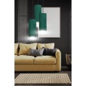 LAMPA WISZĄCA BENTE 3 BL PREMIUM GREEN kolor zielony / złoty