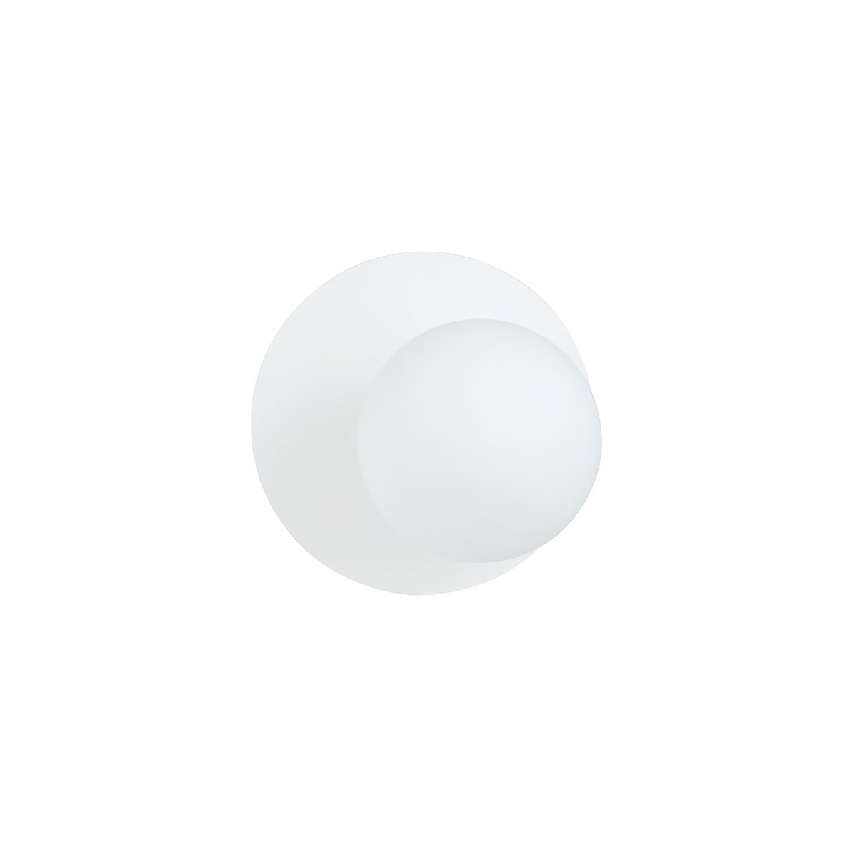 Kinkiet OSLO K1 WHITE/OPAL kolor biały polska produkcja