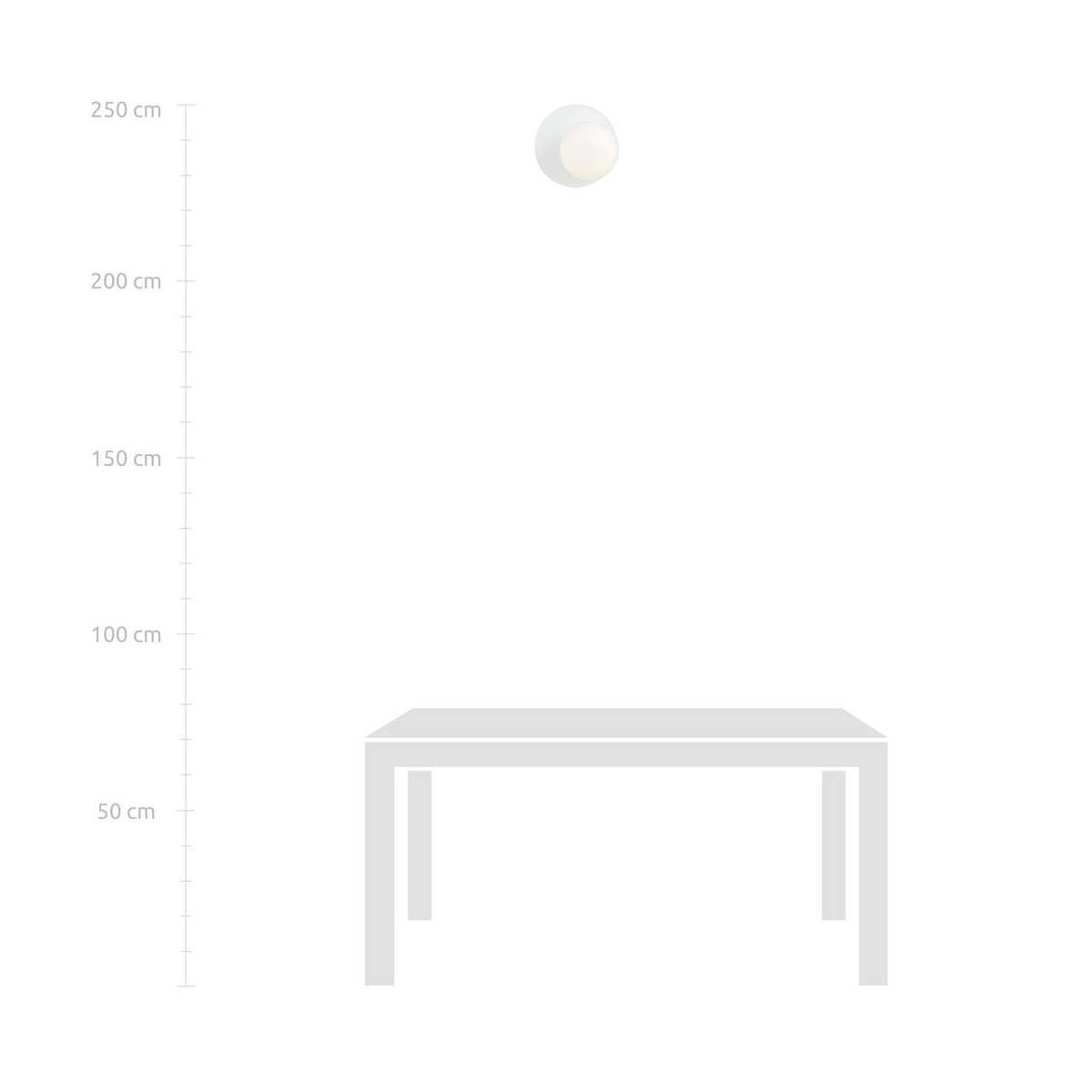 Kinkiet OSLO K1 WHITE/OPAL kolor biały polska produkcja