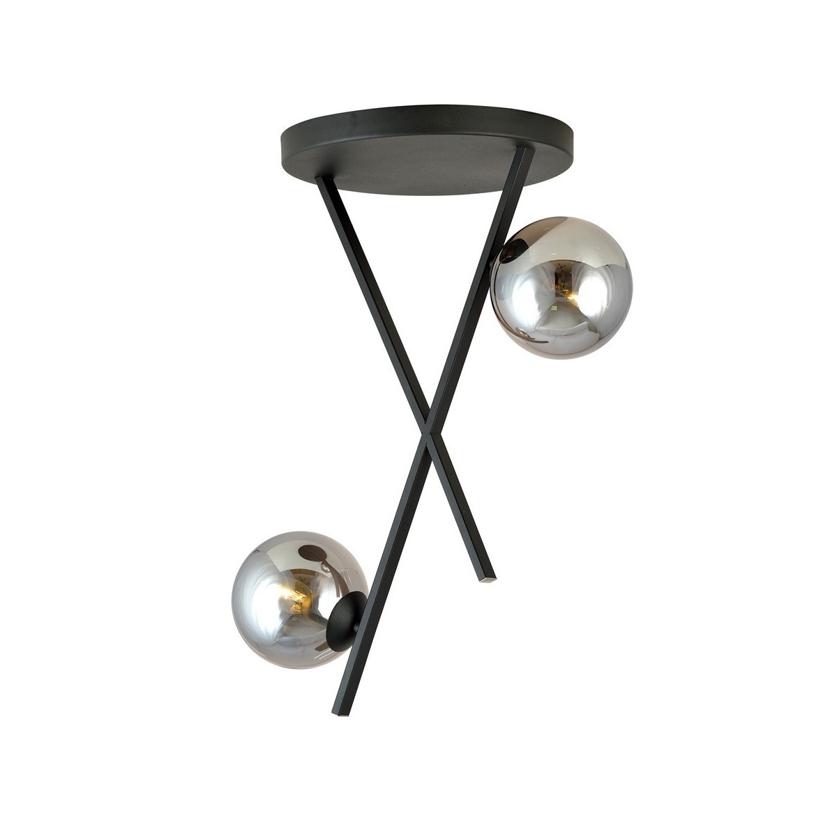 Żyrandol RIVER 2 GRAFIT kolor grafit polska produkcja