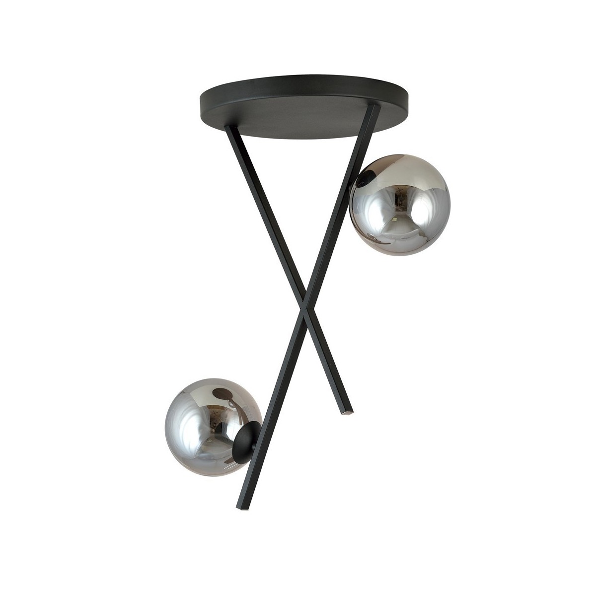 Żyrandol RIVER 2 GRAFIT kolor grafit polska produkcja