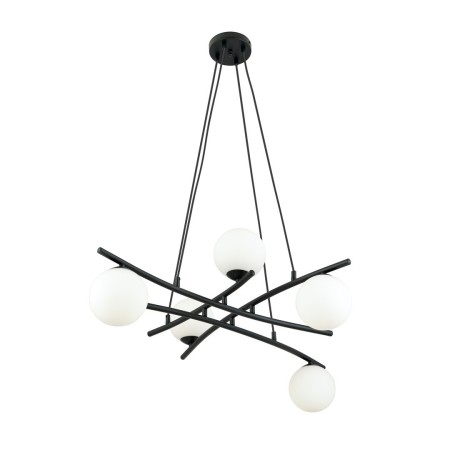 Lampa wisząca ESSA 5 OPAL kolor biały polska produkcja