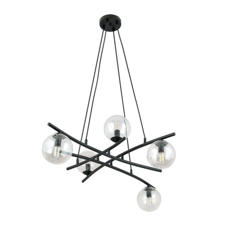 Lampa wisząca ESSA 5 TRANSPARENT kolor transparentny polska produkcja