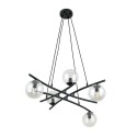 Lampa wisząca ESSA 5 TRANSPARENT kolor transparentny polska produkcja
