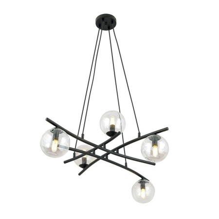 Lampa wisząca ESSA 5 TRANSPARENT kolor transparentny polska produkcja