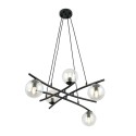 Lampa wisząca ESSA 5 TRANSPARENT kolor transparentny polska produkcja