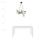 Lampa wisząca ESSA 5 miodowy kolor miodowy polska produkcja