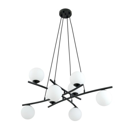 Lampa wisząca ESSA 8 OPAL kolor biały polska produkcja