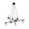 Lampa wisząca ESSA 8 TRANSPARENT kolor transparentny polska produkcja