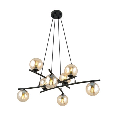 Lampa wisząca ESSA 8 miodowy kolor miodowy polska produkcja