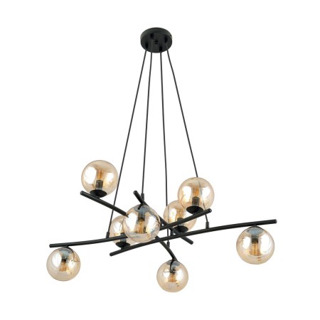Lampa wisząca ESSA 8 miodowy kolor miodowy polska produkcja