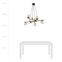Lampa wisząca ESSA 8 miodowy kolor miodowy polska produkcja