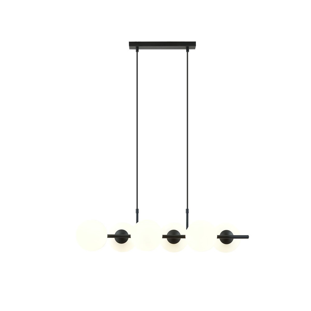 Lampa wisząca RORY 6 OPAL kolor biały polska produkcja
