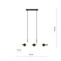 Lampa wisząca RORY 6 OPAL kolor biały polska produkcja