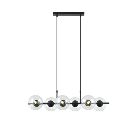 Lampa wisząca RORY 6 TRANSPARENT kolor transparentny polska produkcja