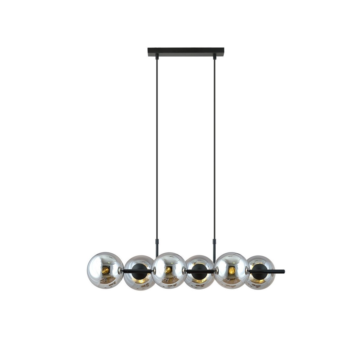 Lampa wisząca RORY 6 GRAFIT kolor grafit polska produkcja