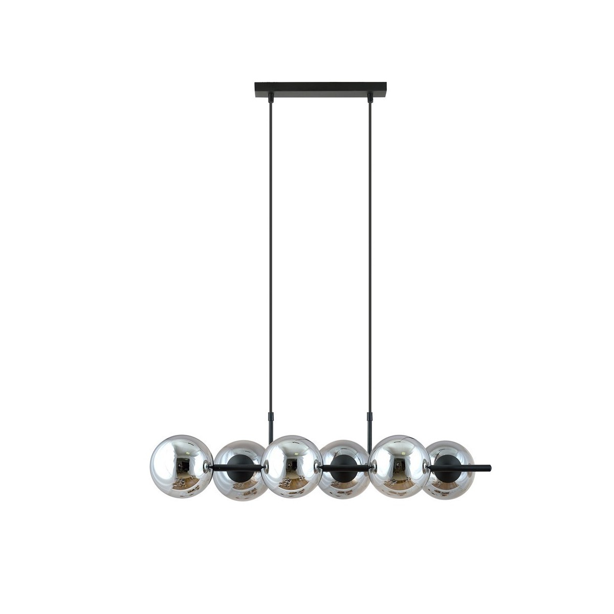 Lampa wisząca RORY 6 GRAFIT kolor grafit polska produkcja