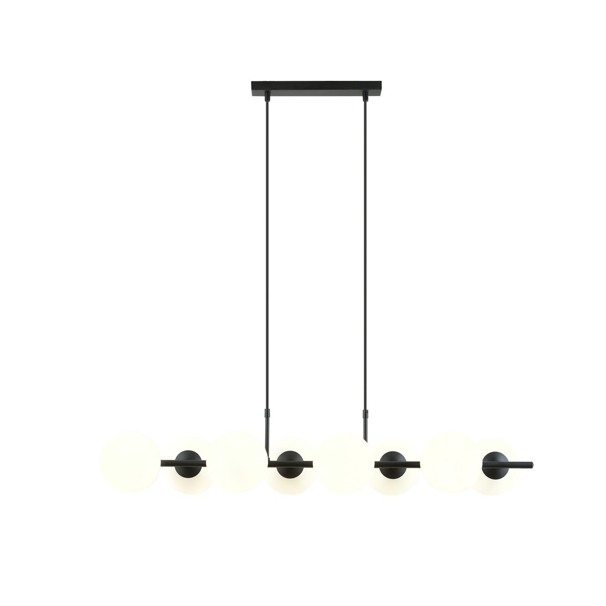 Lampa wisząca RORY 8 OPAL kolor biały polska produkcja