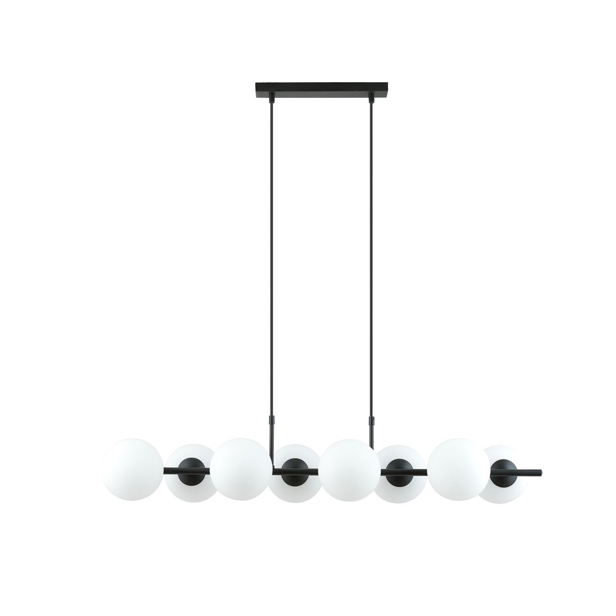 Lampa wisząca RORY 8 OPAL kolor biały polska produkcja