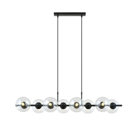 Lampa wisząca RORY 8 TRANSPARENT kolor transparentny polska produkcja