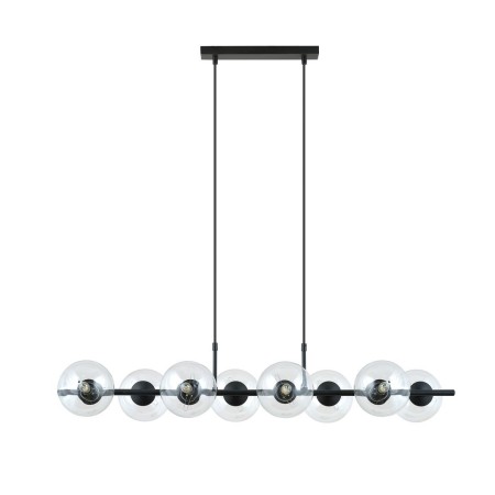 Lampa wisząca RORY 8 TRANSPARENT kolor transparentny polska produkcja