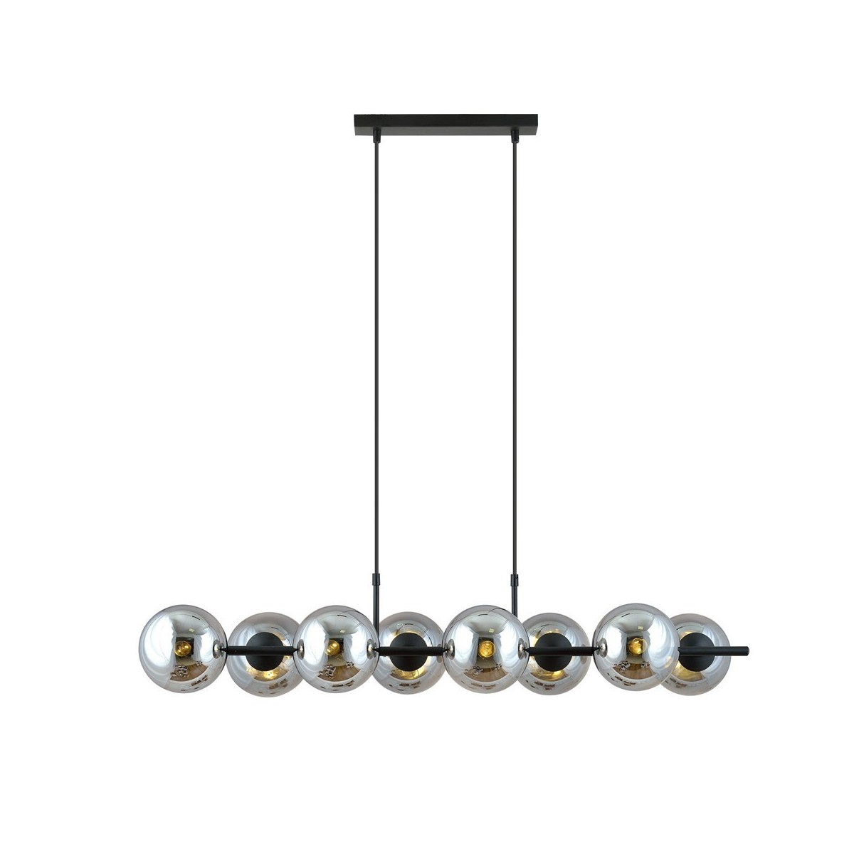 Lampa wisząca RORY 8 GRAFIT kolor grafit polska produkcja
