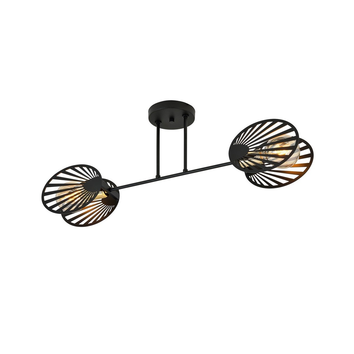 Lampa sufitowa TALIA 2 BLACK  kolor czarny polska produkcja