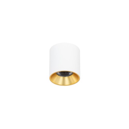 Nowoczesna lampa natynkowa ITALUX CLN-6677-75-WH-GD-3K