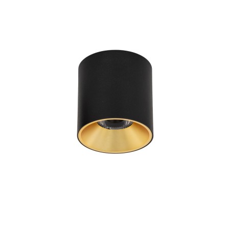 Nowoczesna lampa natynkowa ITALUX CLN-6677-95-BL-GD-3K
