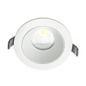 Nowoczesna lampa wpuszczana w sufit ITALUX DG-090C/WK-WW/50