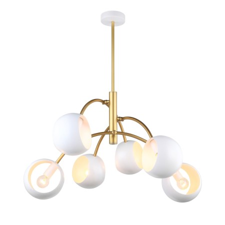 ITALUX Melvo MDM-3691/6 GD+W - Nowoczesna lampa z kategorii - Wiszące