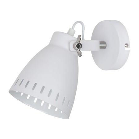 Lampa przemysłowa i retro Kinkiet ITALUX MB-HN5050-1-WH+S.NICK
