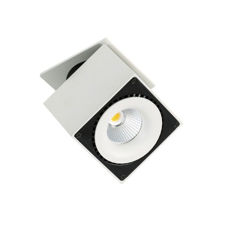 ITALUX Sevilla Square Recessed 3000K SL7562/28W 3000K WH+BL - Nowoczesne techniczne oświetlenie z kategorii - Wpuszczane sufit