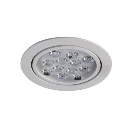 ITALUX Pitch TS04136A 12W 1200LM 3000K S.WH - Nowoczesne techniczne oświetlenie z kategorii - Wpuszczane sufitowe