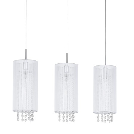 ITALUX Lana WH MDM1787/3 W - Lampa z kryształami z kategorii - Wiszące