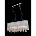 ITALUX Isla MDM1870-4 WH - Lampa z kryształami z kategorii - Wiszące