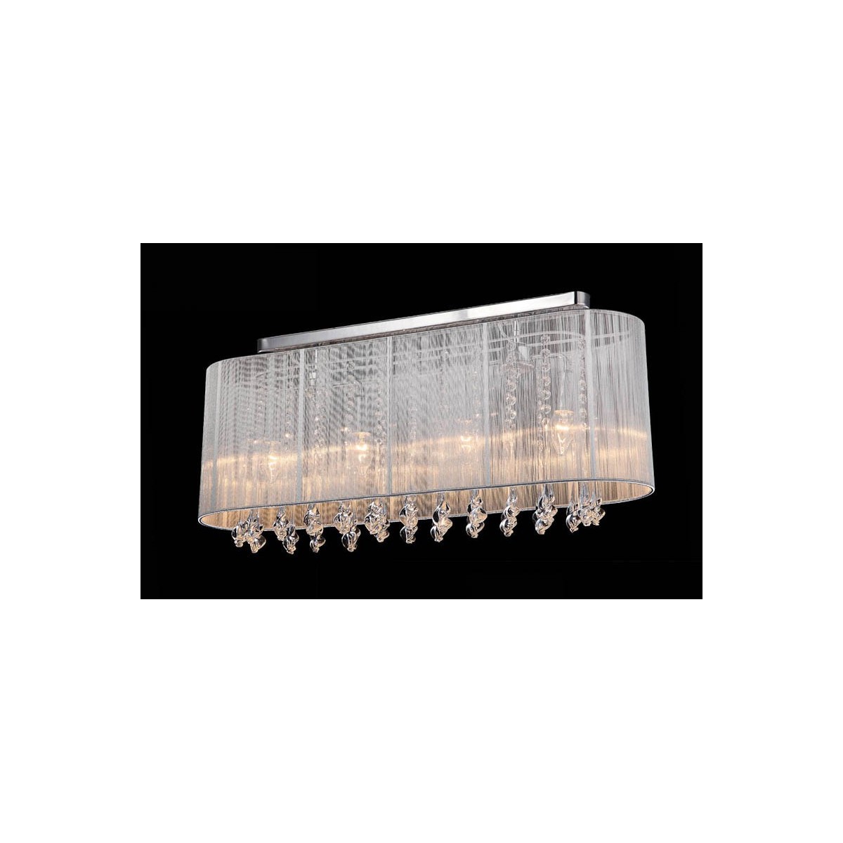 ITALUX Isla MXM1870-4 WH - Lampa z kryształami z kategorii - Wiszące