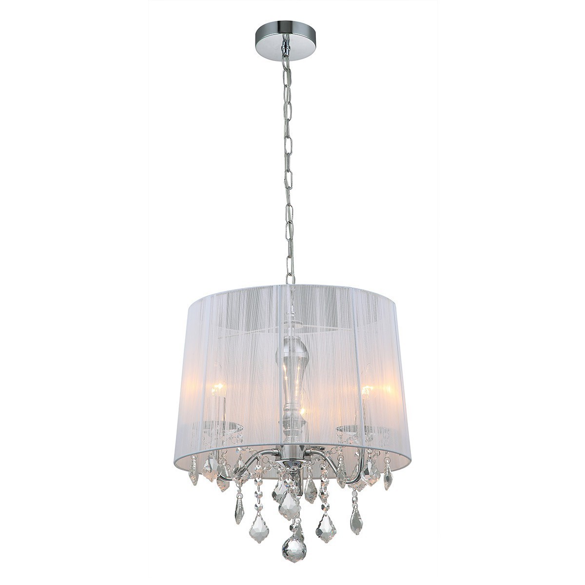 ITALUX Cornelia MDM-2572/3 W - Lampa z kryształami z kategorii - Wiszące