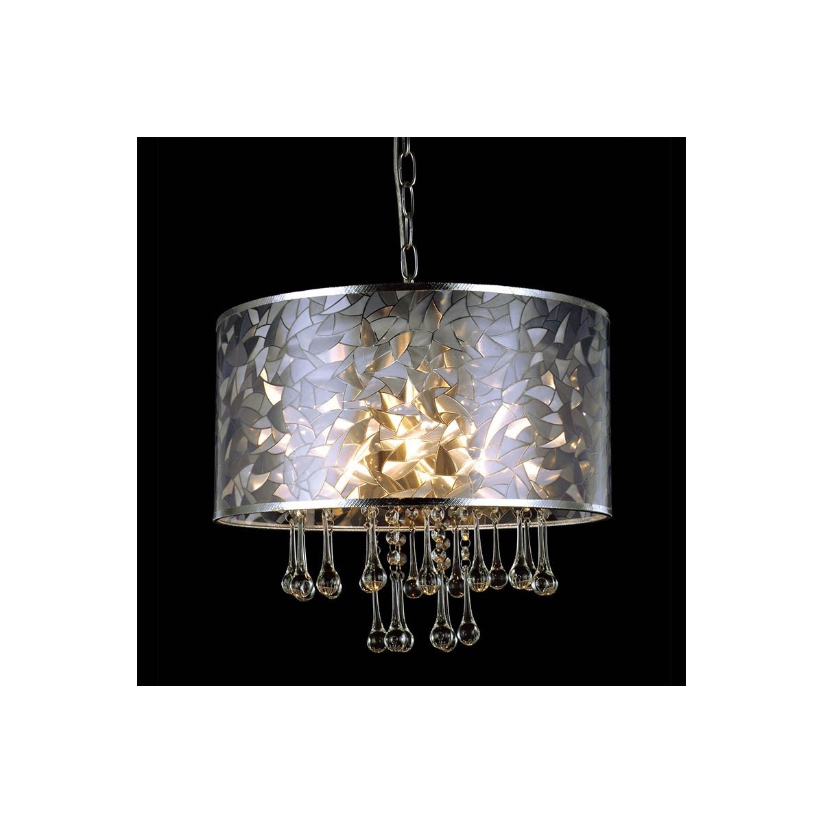 ITALUX Cleo MDM2027/3 - Lampa z kryształami z kategorii - Wiszące