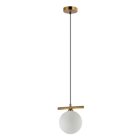Nowoczesna lampa wisząca ITALUX PND-463321M-BRO+W