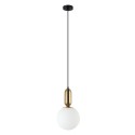 Nowoczesna lampa wisząca ITALUX PND-02340-1M-BRO